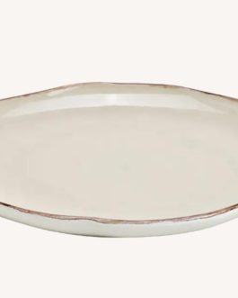 צלחת הגשה STONEWARE דגם SAHARA “מקומט”