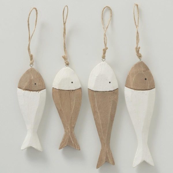Set of 2 mango tree fish