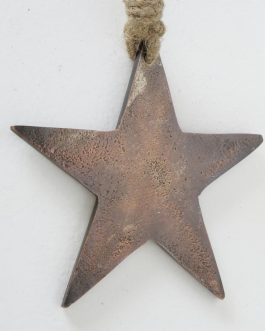 סט 3 כוכבים מאלומיניום דגם RUSTY