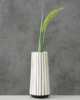 אגרטל קרמיקה דגם STRIPE