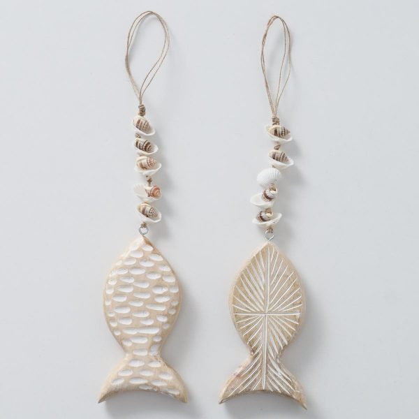 Shell and fish necklace